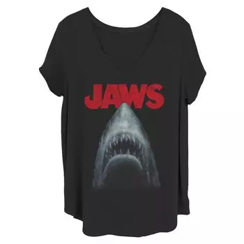 Футболка Juniors' Plus Jaws Dark Water Licensed Character