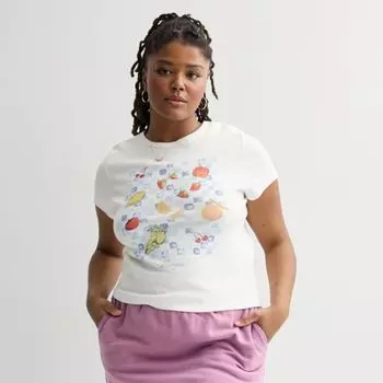 Футболка Juniors plus size slim fit для малышей So, цвет blue picnic graphic