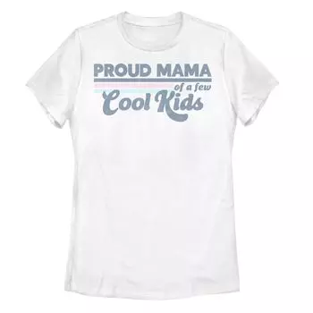 Футболка Juniors' Proud Mama Of A Few Cool Kids с графическим рисунком в стиле ретро