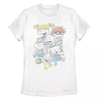 Футболка Juniors Rugrats с акварелью для групповых снимков Licensed Character