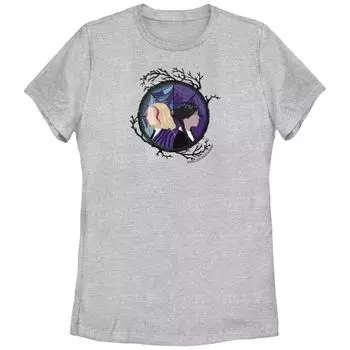 Футболка Juniors' Wednesday и Enid Stained Web Licensed Character