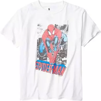 Футболка Junk Food Kids Spider-Man T-Shirt, белый