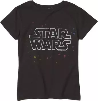 Футболка Junk Food Kids Star Wars Logo T-Shirt, черный