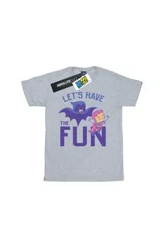 Футболка «Юные титаны, давайте повеселимся» DC Comics, серый