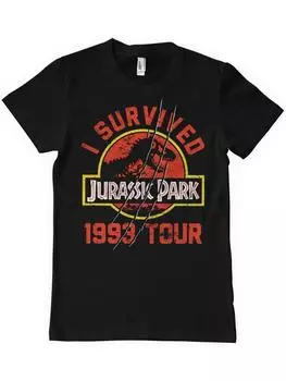 Футболка Jurassic Park, черный