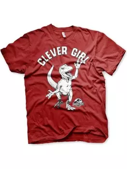 Футболка Jurassic Park, красный