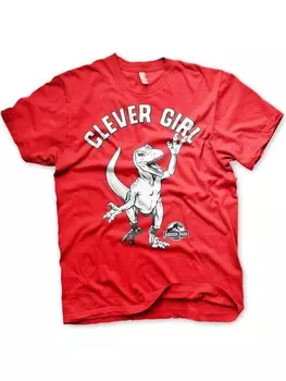 Футболка Jurassic Park, красный