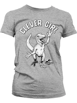 Футболка Jurassic Park, серый