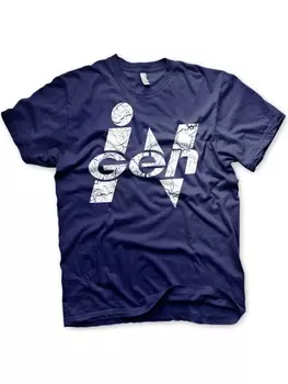 Футболка Jurassic Park, синий