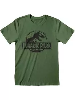 Футболка Jurassic Park, зеленый