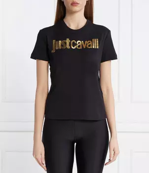 Футболка Just Cavalli Regular Fit, черный