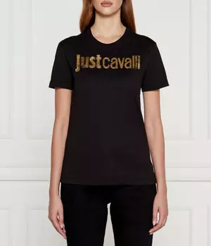 Футболка Just Cavalli Slim Fit, черный