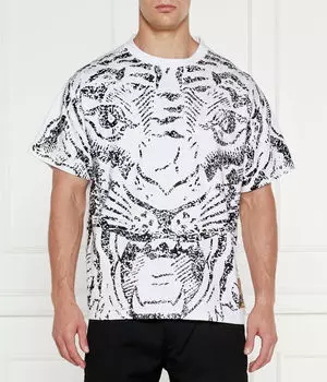 Футболка Just Cavalli свободной посадки, белый