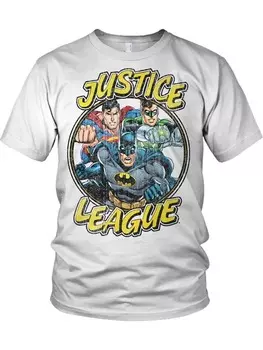 Футболка Justice League, белый