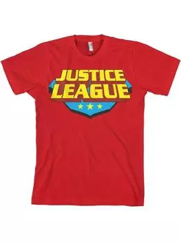 Футболка Justice League, красный