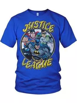 Футболка Justice League, синий