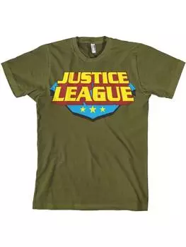 Футболка Justice League, зеленый