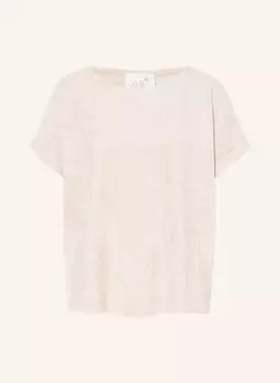 Футболка Juvia in Lederoptik, бежевый