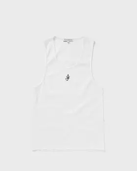 Футболка Jw Anderson Anchor Embroidery Vest, белый