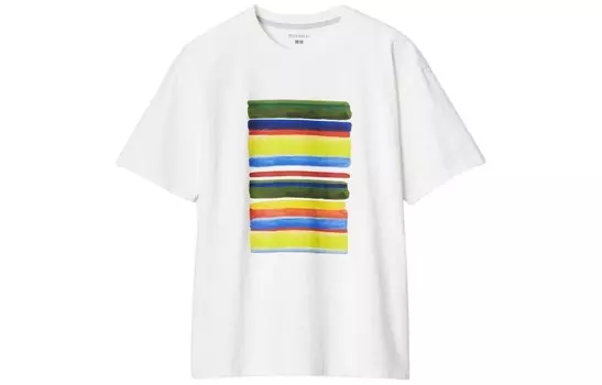 Футболка Jw Anderson Co-Branded Series для мужчин, белая Uniqlo, белый