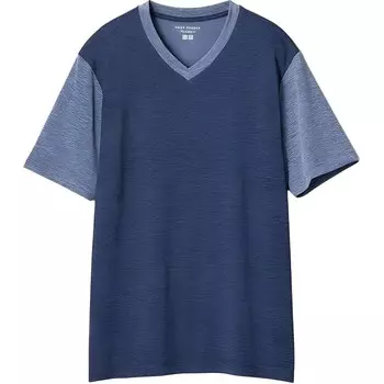 Футболка Jw Anderson X JW Anderson X Roger Federer Collaboration Series, унисекс, темно-синяя Uniqlo, темно-синий