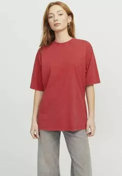 Футболка JXANDREA WASH LOOSE TEE JJXX, красный
