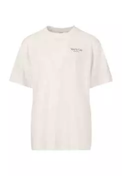 Футболка качеда в модном свободном крое Les' Arcs, белый