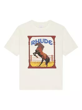 Футболка Кадр RHUDE, белый