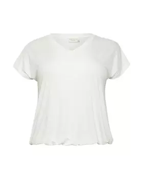 Футболка Kaffe Curve JENA, цвет Natural White
