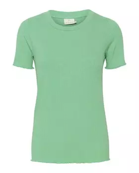 Футболка Kaffe Shirt Drew, светло-зеленый