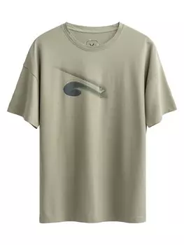 Футболка Kaft Ground Gyration, цвет Muddy colored/Dark grey