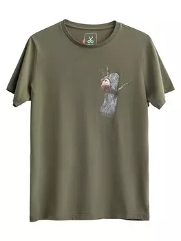 Футболка Kaft Its Temporary, оливковый