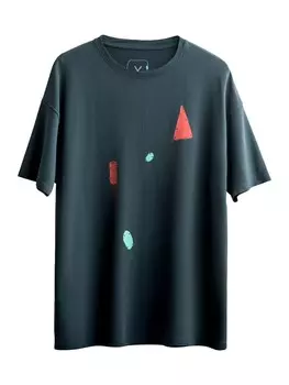 Футболка Kaft Naplast, цвет Cyan blue/Light blue