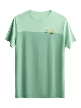 Футболка Kaft Reisen, мятный/светло-зеленый