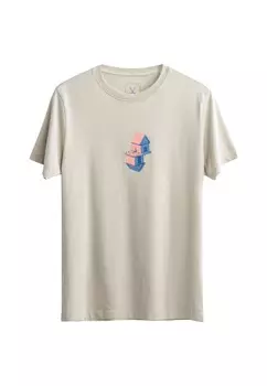 Футболка Kaft The Dream, бежевый