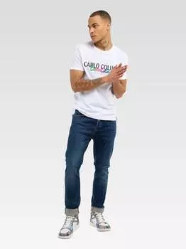 Футболка-Камиса Carlo Colucci, белый