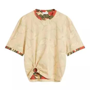 Футболка камуфляжная Paco Rabanne, бежевый