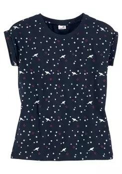 Футболка Kangaroos, ночная синяя