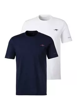 Футболка Kangaroos, темно-синий/белый