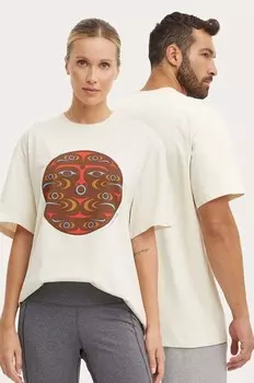 Футболка Kanken Art Fjallraven, бежевый