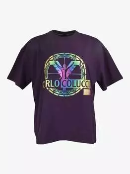 Футболка каон Carlo Colucci, фиолетовый