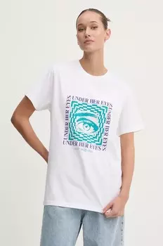 Футболка Kaotiko из хлопка, белый