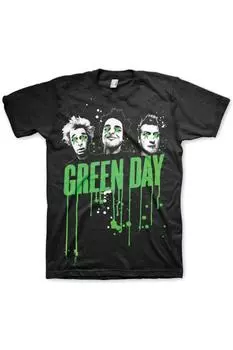 Футболка «Капли» Green Day, черный