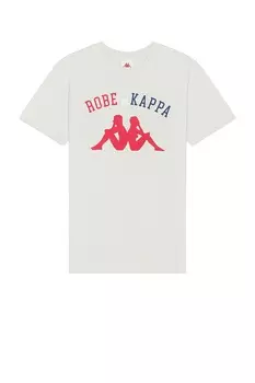 Футболка Kappa x Robe Giovani Natura, цвет Light Grey