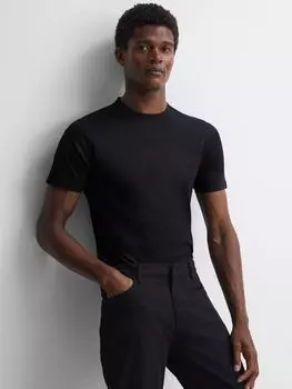 Футболка Капри Slim Fit Reiss, черный