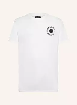 Футболка карбоновый тигр Plein Sport, белый