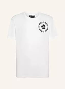 Футболка карбоновый тигр Plein Sport, белый