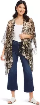 Футболка Karen Kane Open Front Jacket Wrap, цвет Print