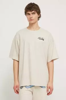 Футболка Karl Kani, бежевый