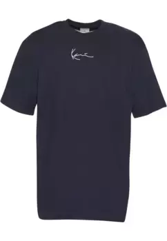 Футболка Karl Kani "Мужская футболка Karl Kani KKMQ22001NVY Small Signature Tee", цвет морской волны